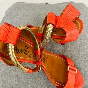 Vintage Lanvin 2012 Platform Sandals